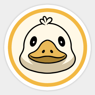 Cute Duck Sticker